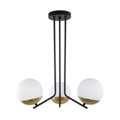 Jupiter 1719 - Viseci luster SANTA 3xE14/40W/230V mesing
