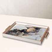 Aberto Design Poslužavnik TPB10026 50 x 29 x 3.5 cm, Šareni