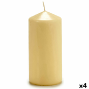 slomart sveča 15,5 cm kremna (4 kosov)
