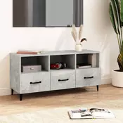 Vidaxl vidaXL TV stojalo betonsko sivo 102x35x50 cm
