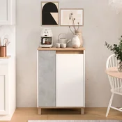 Hanah Home Multifunkcionalna komoda, Bela