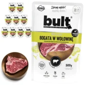 BULT mokra hrana za pse v vrečki z govedino 10 x 500 g