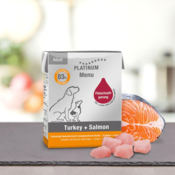 Platinum Menu Turkey & Salmon - 90 g