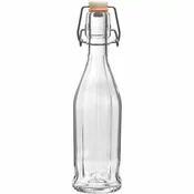 Gastro steklenica za alkohol 0,25 l s patentnim zamaškom, 10-robna (6 kos)