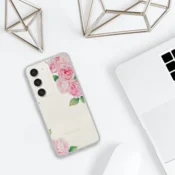 Infostyle Ovitek Flower za Samsung Galaxy S24 Plus Svetlo roza/Silikon