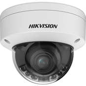 Hikvision DS-2CD2747G2HT-LIZS(2.8-12)/eF/BLK 4 MP Smart Hybrid Light with ColorVu Motorized Varifocal Dome Network Camera