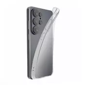 Silikonski ovitek CellularLine FINE za Samsung S26 Ultra prozoren