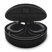 Woolnut usnjeni ovitek za AirPods Max - črna