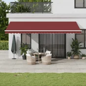 Tenda na automatsko uvlačenje bordo 600 x 350 cm