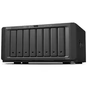 Synology DiskStation DS1823XS+ NAS poslužitelj i poslužitelj za pohranjivanje Tower Ethernet LAN veza Crno V1780B
