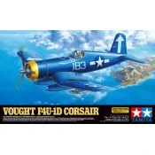 Tamiya maketa-miniatura Vought F4U-1D Corsair • maketa-miniatura 1:32 starodobna letala • Level 4