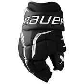 Hokejske rokavice Bauer Supreme F40 Black/White Intermediate 12”