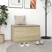Vidaxl vidaXL Klop za hodnik, 80x40x45 cm, hrast sonoma