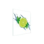shumee STEKLENA DESKA ZA REZANJE 45x52 LIME