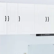 vidaXL Stenska kuhinjska omarica Bela 50 x 31 x 80 cm Konstruiran les