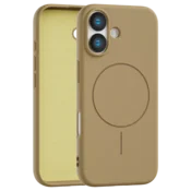 Velvet Touch MagSafe maska za iPhone 16 - Zlatna