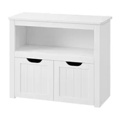 Songmics omara za shranjevanje igrač 297x722x60 cm bela