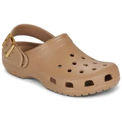 Crocs Classic Metallic Buckle Clog Kostanjeva