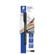 Marker permanentni 1mm lumocolor staedtler 317-9 bkda črna blister