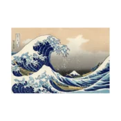 Canvas Slika na platnu The Great Wave off Kanagawa, Hokusai, 60 x 40 cm
