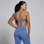 MP Womens Tempo Twist Back Sports Bra - Slate Blue - XL