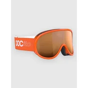 POC Pocito Retina Fluorescent Orange Goggle partly sunny light orange