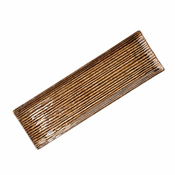 Servirni krožnik CONTOUR 33 x 10,5 cm, jantar, keramika, MIJ