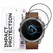 2-Pack zaščitnih folij 3D Full Body Techsuit Nano Flex za Garmin Fenix 8/Fenix 8 Pro 51mm