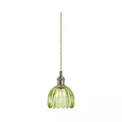 Markslöjd 109138 - Luster na sajli GOTA 1xE14/40W/230V zadimljeno zeleno/mesing