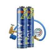 shumee FIXFY 3v1 500ml komplet za polnjenje klimatske naprave - 2x VELIKA PLOČEVINKA + cev R134a