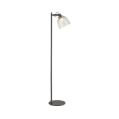 Endon 107013 - Stojeca lampa URBAN 1xE27/10W/230V crna/zadimljena