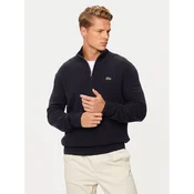 Lacoste Pulover AH3052 Mornarsko modra Regular Fit