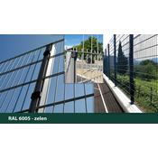 PANEL BUILDER FENCE 2D NORMAL 6/5/6 250x143 - ZELEN RAL 6005