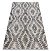 eoshop Moderna preproga MUNDO D7461 diamonds 3D outdoor siva/bež (Koberce Luszczow - Velikost: 200x290 cm)