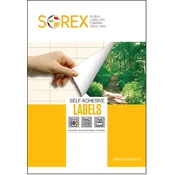 Etikete sorex 70x50,8
