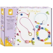 Janod Atelier Set Izdelava nakita Mavrica 3 kosi od 6 let