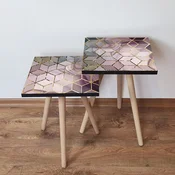 Hanah Home Set klub stocica 2Shp275, 2 komada, Šareni