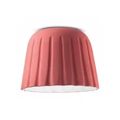Ferroluce Stropna svetilka Madame Gres keramika višine 29 cm, roza - Dnevna soba/jedilnica - Sodobni