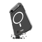 Puro Prozirna TPU PC Impact prozirna D3O MagSafe maskica za iPhone 17 Air - prozirna