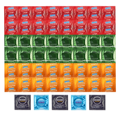 Deluxe Package Larger Condoms - 53 XL Condoms
