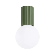 Sollux SL.1723 - Plafonsko svetlo za kupatilo HALO 1xG9/8W/230V IP44 zeleno