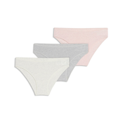 PUMA Womens Briefs (3-Pack), Clothing, Multicolor, S