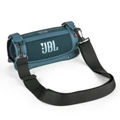 INF Zaščitna torbica za JBL Charge 4/5 s trakom - PU+EVA, modra, (21541148)