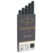 PARKER Royal crni spremnik tinte, 5 komada 7190028000