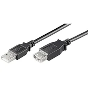 MicroConnect Podaljševalni kabel MicroConnect USB 2.0, 1 m