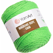 Yarn Art Macrame Rope 5 mm 5 mm 85 m 802 Neon Green Vrvica