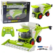 Kombajn LEAN TOYS 2v1 na daljinsko vodenje za koruzo, z učinkom pare