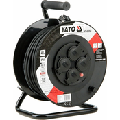 YATO Podaljševalni kabel bobna 4 vtičnice IP44 16A 40 m