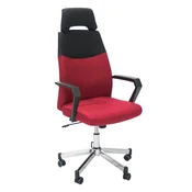 Homestar Delovna stol DOMINIC rdeče črni