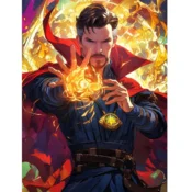 shumee Slikanje po številkah z okvirjem Slike za slikanje Marvel Dr. Strange 40x50 cm